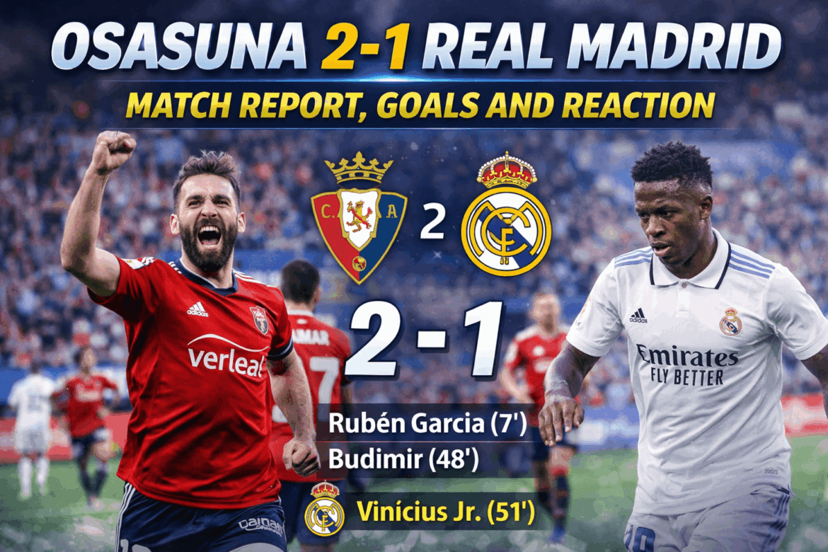 Osasuna vs Real Madrid
