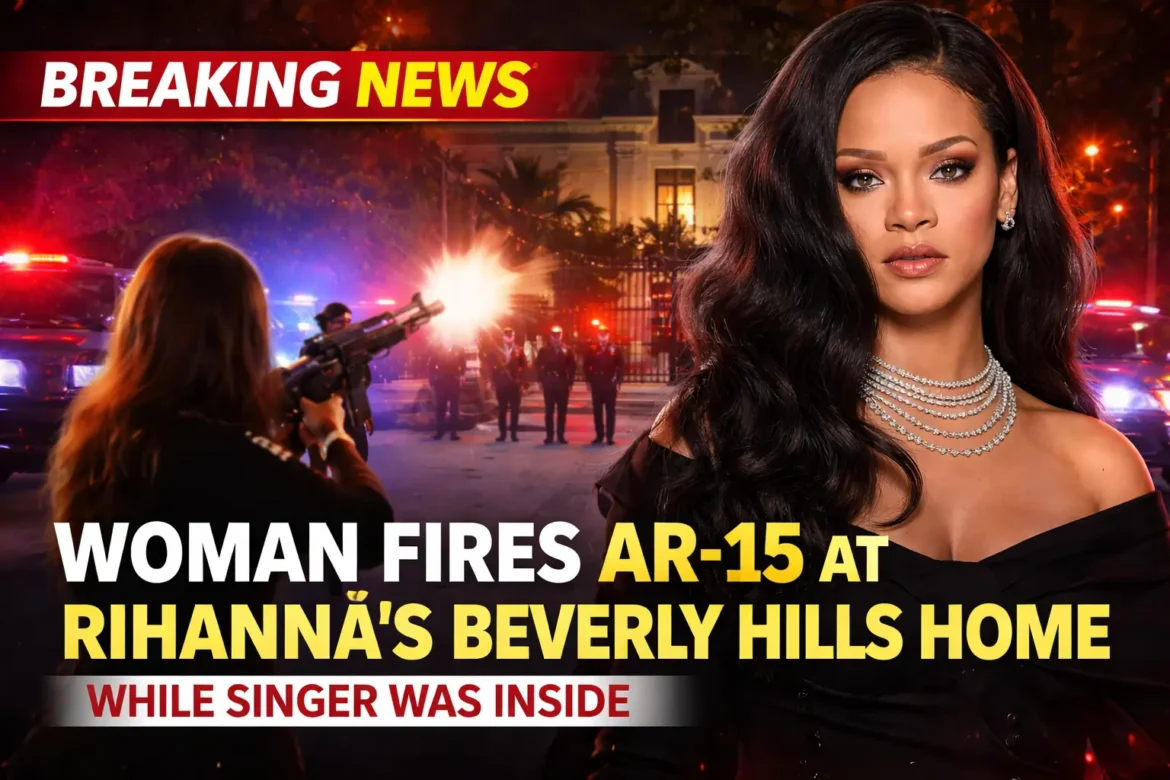 Firing at Rihanna