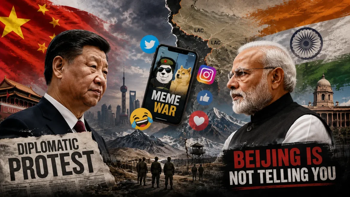 China Lodges Diplomatic Protest Over India Meme War